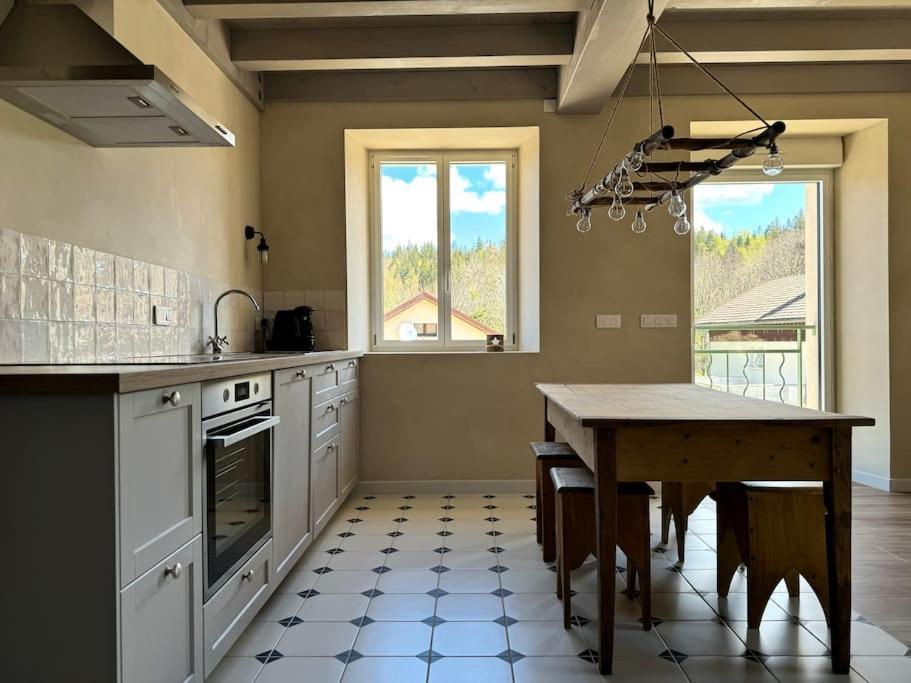 Chic & Champetre Au Coeur Du Haut-Jura Lamoura Extérieur photo