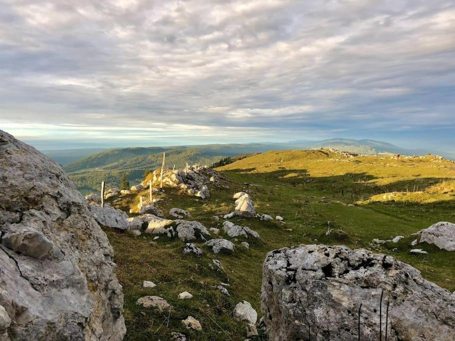 Chic & Champetre Au Coeur Du Haut-Jura Lamoura Extérieur photo